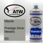Preview: Mazda, Prestige Silver Metallic, 5G: 400ml Sprühdose, von ATW Autoteile West.